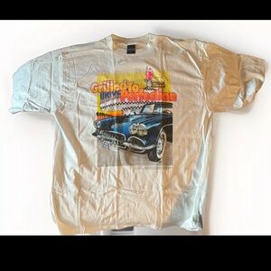 Vintage 80s / 90s Single Stitch GM Officially Licensed Corvette T-Shirt NEW XXL